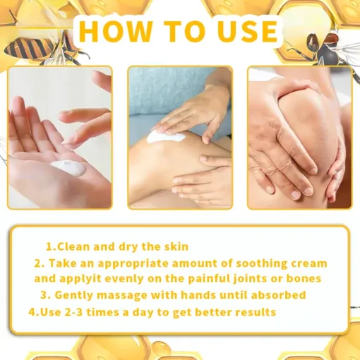 HOOMWELL™ Bee Venom Advanced Joint and Bone Healing Cream