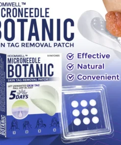 HOOMWELL™ MicroNeedle Botanic Skin Tag Removal Patch