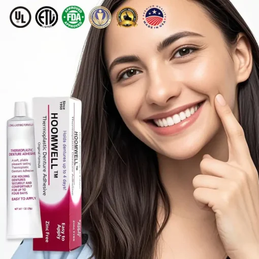 HOOMWELL™ Thermoplastic Denture Adhesive