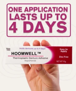 HOOMWELL™ Thermoplastic Denture Adhesive
