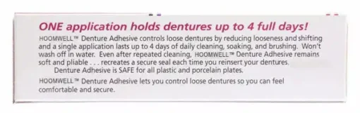 HOOMWELL™ Thermoplastic Denture Adhesive