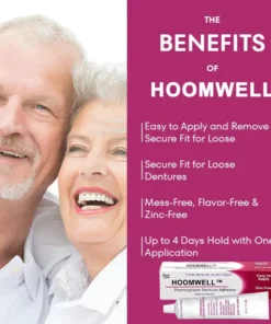 HOOMWELL™ Thermoplastic Denture Adhesive