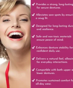 HOOMWELL™ Thermoplastic Denture Adhesive