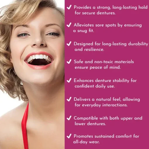 HOOMWELL™ Thermoplastic Denture Adhesive