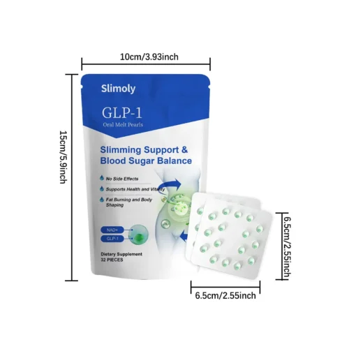 Slimoly™ GLP-1 Oral Melt Pearls