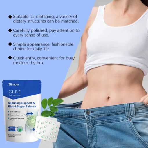 Slimoly™ GLP-1 Oral Melt Pearls