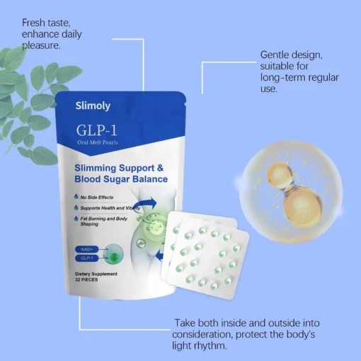 Slimoly™ GLP-1 Oral Melt Pearls