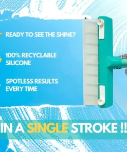 HOOMWELL™ Recyclable Silicone Window Squeegee Kit
