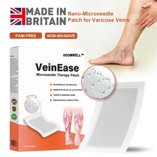 HOOMWELL™ VeinEase Mikronadel-Therapie- Aufnaher