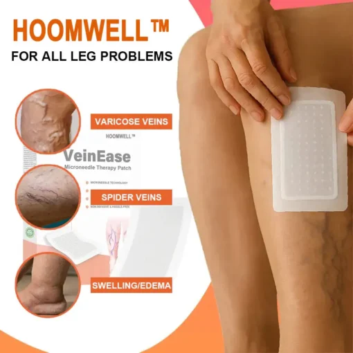HOOMWELL™ VeinEase Mikronadel-Therapie- Aufnaher