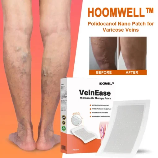 HOOMWELL™ VeinEase Mikronadel-Therapie- Aufnaher