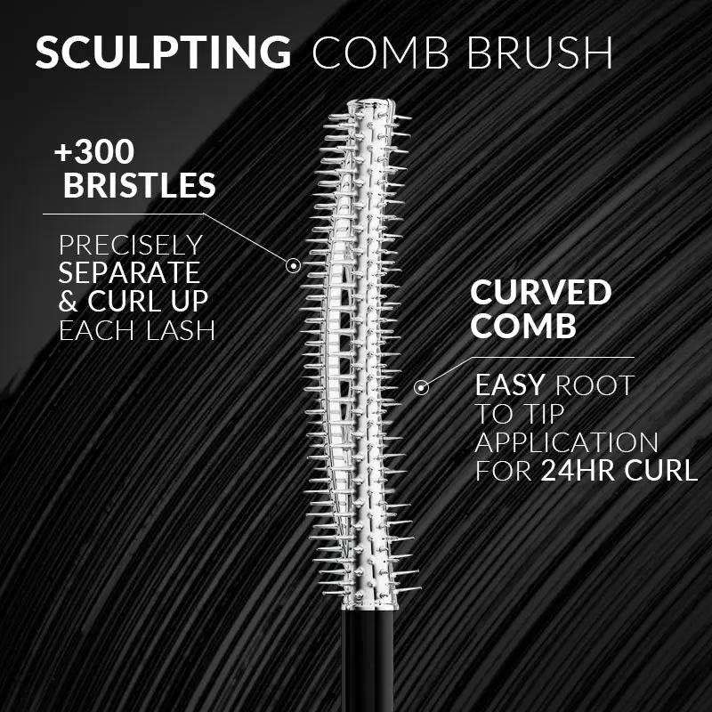 HOOMWELL™ Washable Mascara, Lengthen and Curl Lashes to a New Level