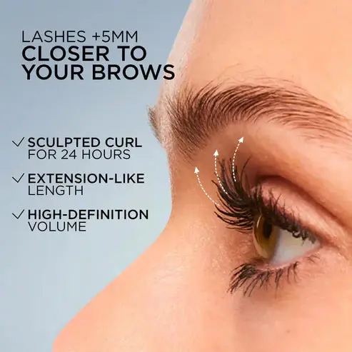 HOOMWELL™ Washable Mascara, Lengthen and Curl Lashes to a New Level
