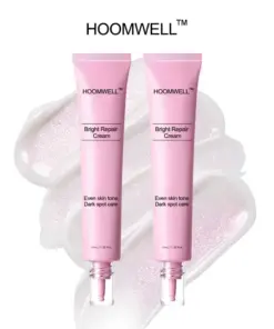 HOOMWELL™ Bright Repair Cream,Glass glow skin Strengthen skin barrier, Even skin tone, Dark spot care