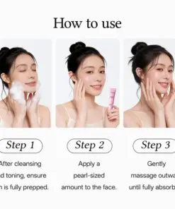 HOOMWELL™ Bright Repair Cream,Glass glow skin Strengthen skin barrier, Even skin tone, Dark spot care