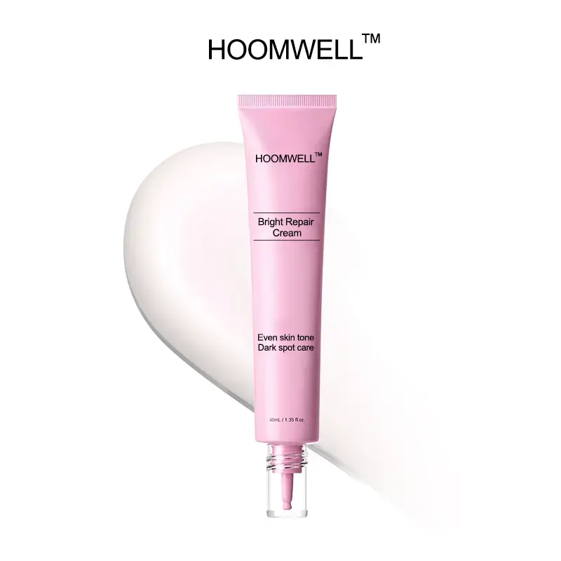 HOOMWELL™ Bright Repair Cream,Glass glow skin Strengthen skin barrier, Even skin tone, Dark spot care