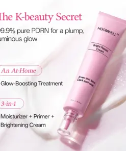 HOOMWELL™ Bright Repair Cream,Glass glow skin Strengthen skin barrier, Even skin tone, Dark spot care