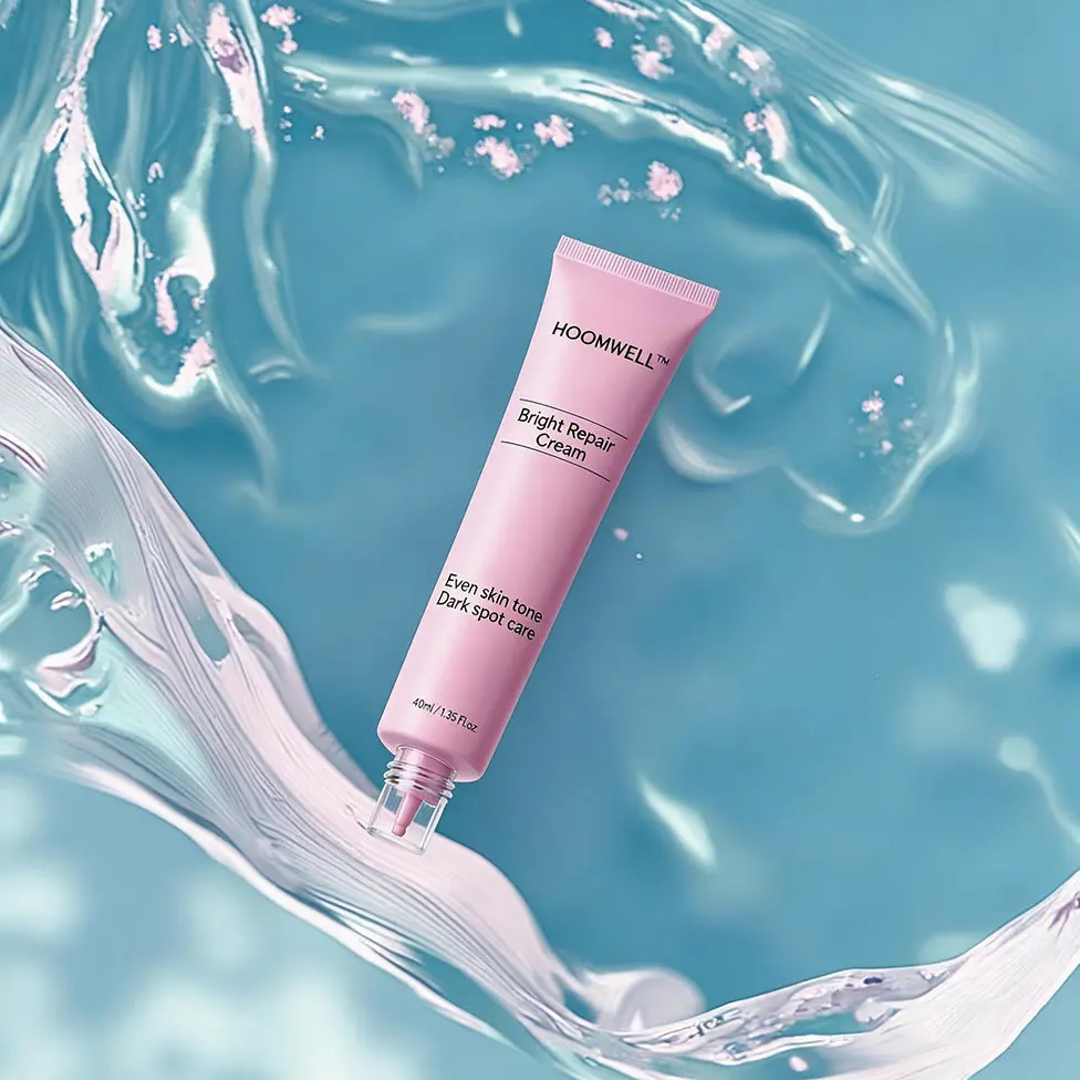 HOOMWELL™ Bright Repair Cream,Glass glow skin Strengthen skin barrier, Even skin tone, Dark spot care
